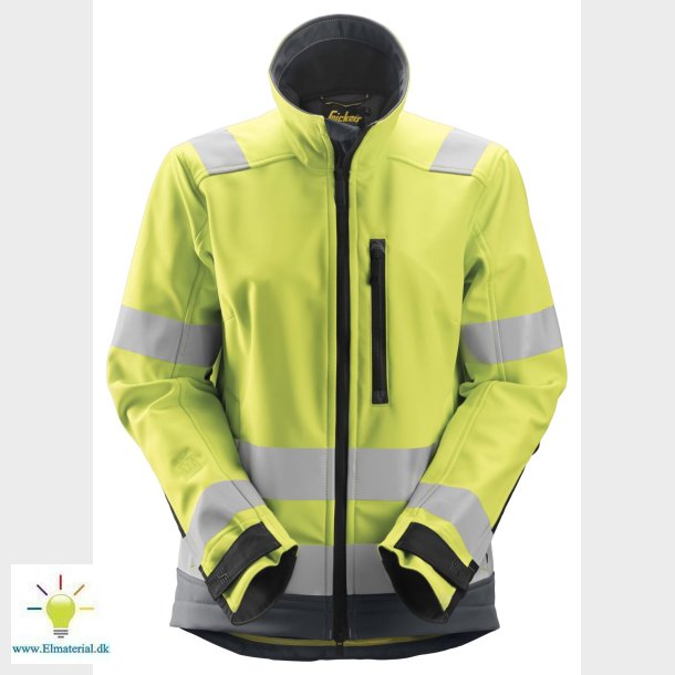 Dame Softshell High-Vis Gul L