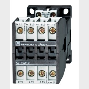 Kontaktor K3 14A 3P + 1Sl 24V Ac