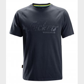 T-shirt 2580, Tryck, Marinbl, Xl