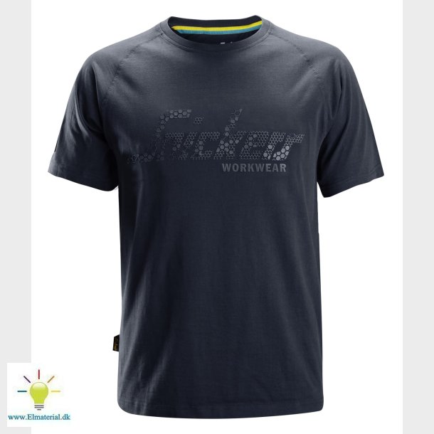 T-Shirt 2580, Print, Navy, Xl