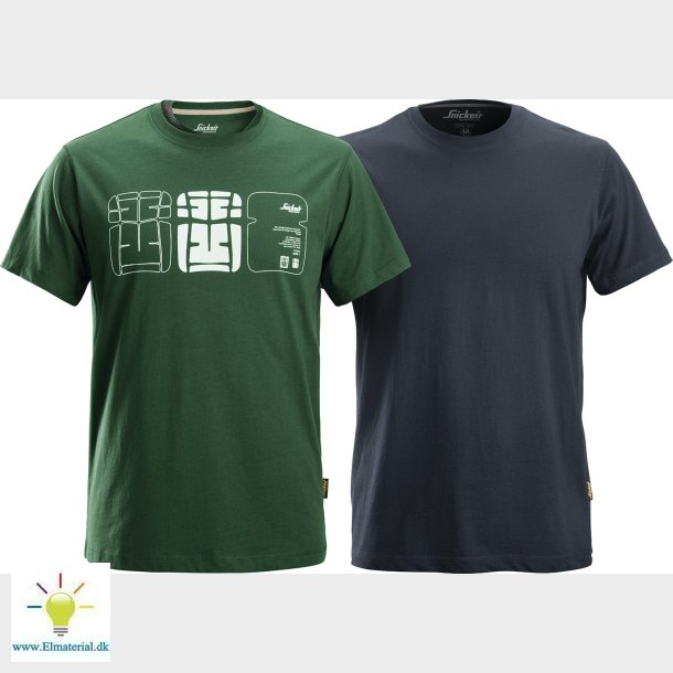 T-Shirt 2522 Grn Og Navy, 2Xl