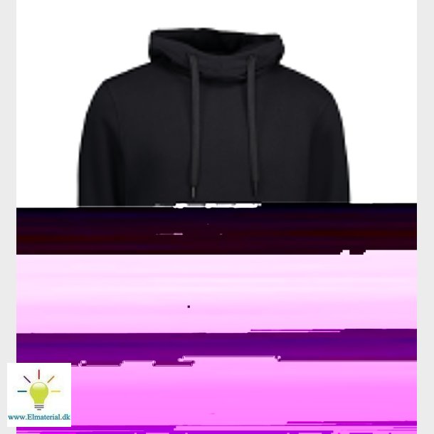 Id Hoodie 0636 Svart, 5Xl