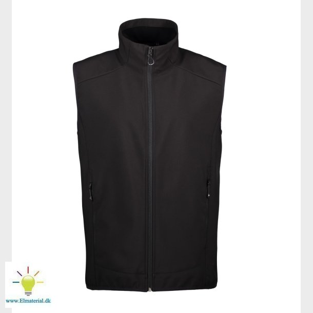 Id Softshellvest 0824 Sort 3Xl
