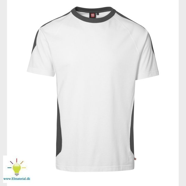 T-Shirt 0302, Hvid, Str. 2Xl