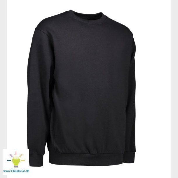 Sweatshirt Sort Str. 2Xl