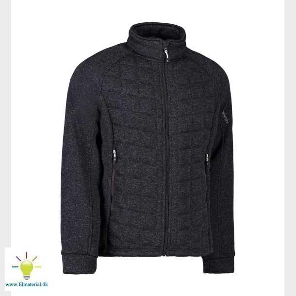 Fleecejakke 0826, Grafit, 4Xl