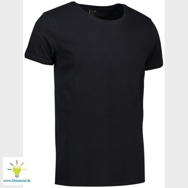 T-Shirt 0540 Sort Str. M