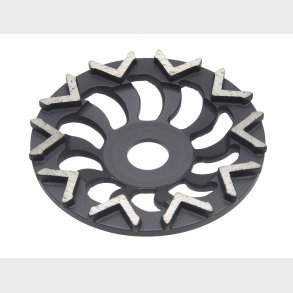 V-Fan diamantslipskiva