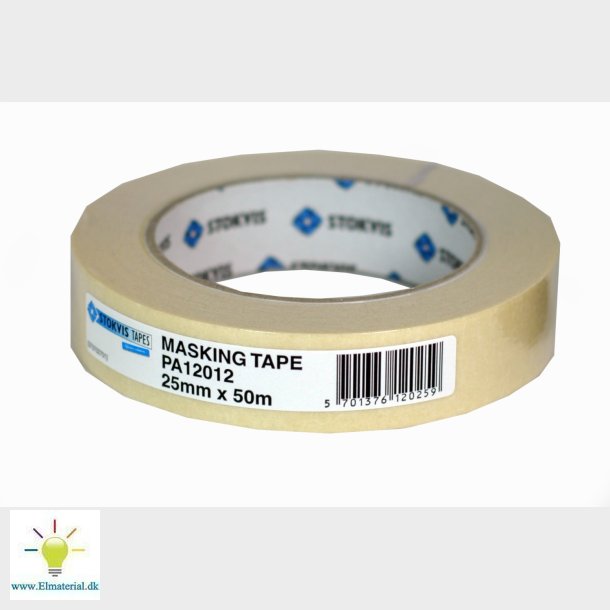 Afdkningstape 25Mm X 50 Mtr