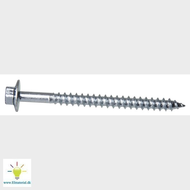 Byggeskrue 6.5X100 Mm 50 Stk