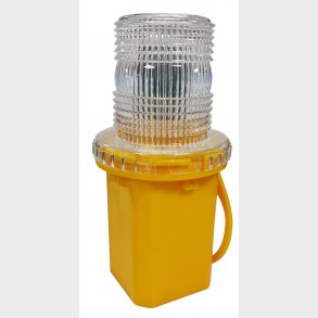 Indikator LED med genomskinlig lins