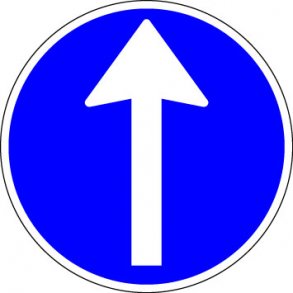 Vägskylt D11.1 70Cm Reflex