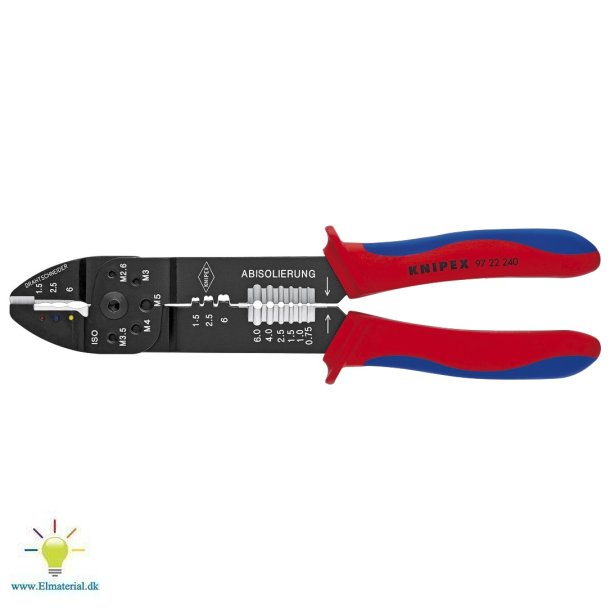 Crimptang Sort Lakeret 240Mm