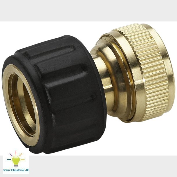 Slangekobling Messing 1/2"