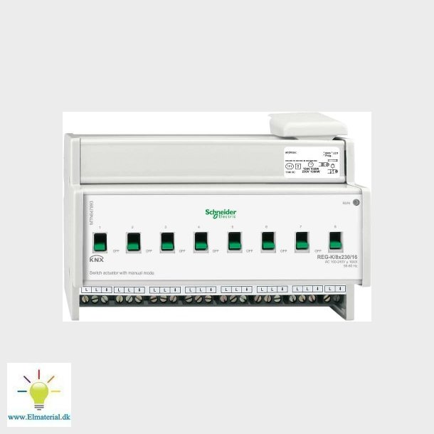 Udgang Din 8X230/16 Man.Betj.