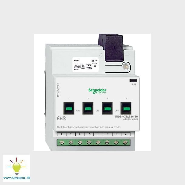 Udgang Din 4X230/16 Strm/Betj