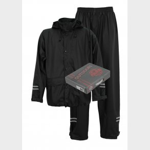 Charlie Rain Set, Svart, Stl M