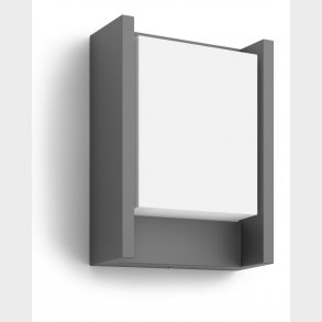 Mygarden Arbor Vägglampa antracitgr, 1X6W 230V, Ip44, 220 Mm