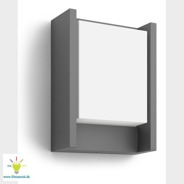 Mygarden Arbor V&auml;gglampa antracitgr, 1X6W 230V, Ip44, 220 Mm