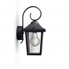 Mygarden Buzzard Vägglampa Svart, 1X60W 230V, Ip44