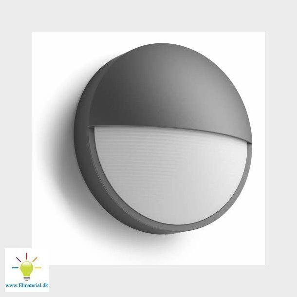 Mygarden Capricorn V&auml;gglampa antracitgr, 1X6W 230V, Ip44