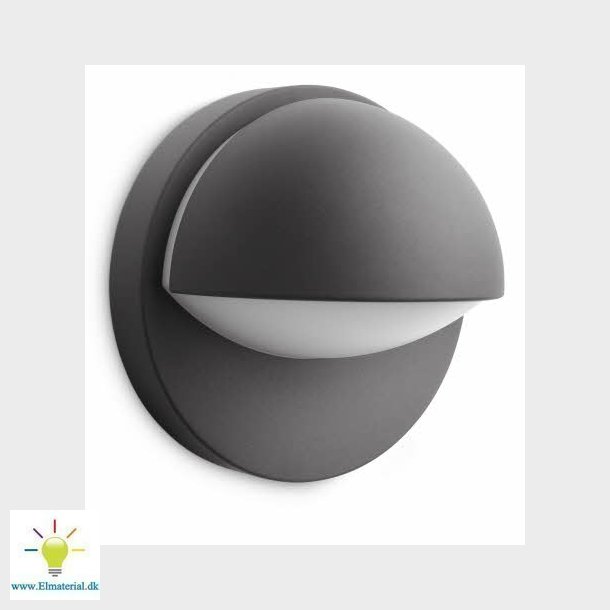 Mygarden June V&auml;gglampa antracitgr, 1X12W 230V, Ip44