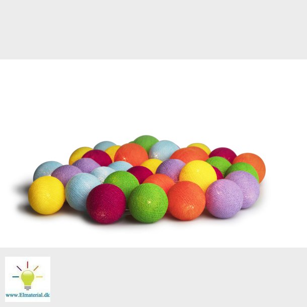 Irislights Lyskde Led Tivoli 20-Lys, 150 Cm + 140 Cm