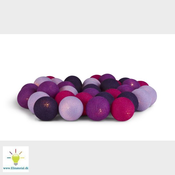 Irislights Lyskde Led Vivid Violet 35-Lys, 150 Cm + 240 Cm