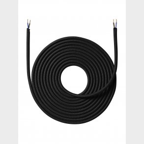 Stofledning 4 Meter, Sort