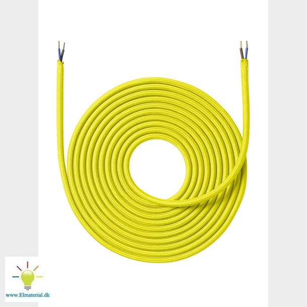 Stofledning 4 Meter, Gul