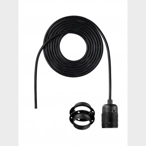 Uttagsset P5 E27 Matte Svart