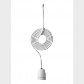 Uttagsset P7 E27 Keramik Vit