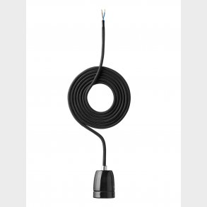 Uttagssats P7 E27 Keramik Svart