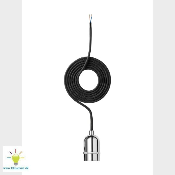 Fatningsst P3 E27 Krom