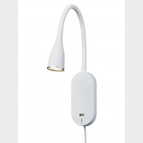Vägglampa Eye Usb Led Vit