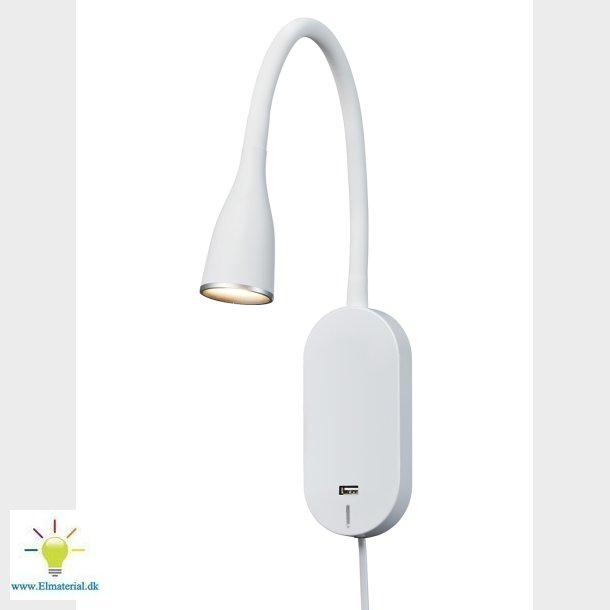 Vglampe Eye Usb Led Hvid