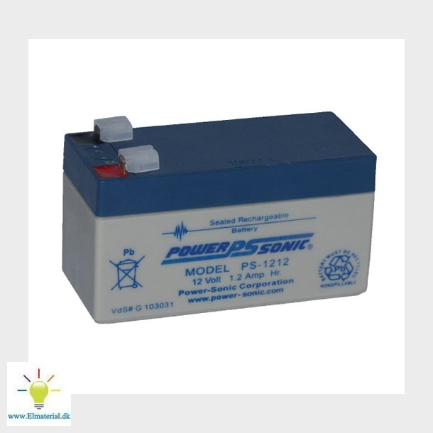Batteri Ps 12V 1,2Ah
