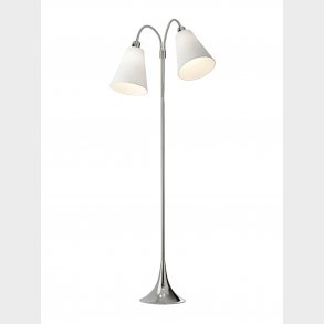 Golvlampa Pedestrian Exkl. Skärmar Chrome