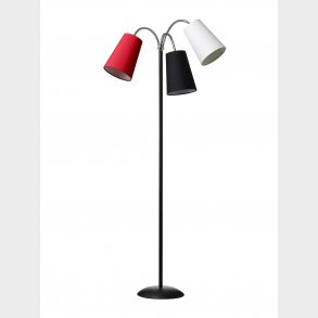 Golvlampa Salsa Svart Med RSH-skärmar