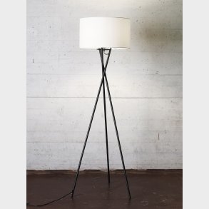 Golvlampa Uptown Svart W/Vit