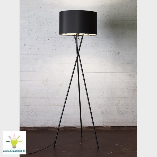 Golvlampa Uptown Svart W / Svart