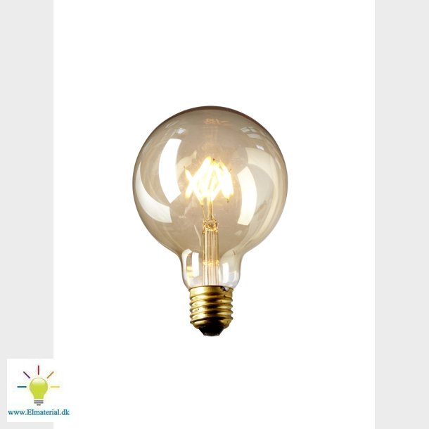 Pre Led 3W Globe Gyldent Glas 95