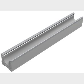 Duco Gala 120 X 1000 Mm Ränna Utan Galler, Utan Utlopp