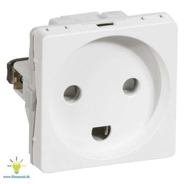 Fuga Stikkontakt 2P  M/Jord 1M