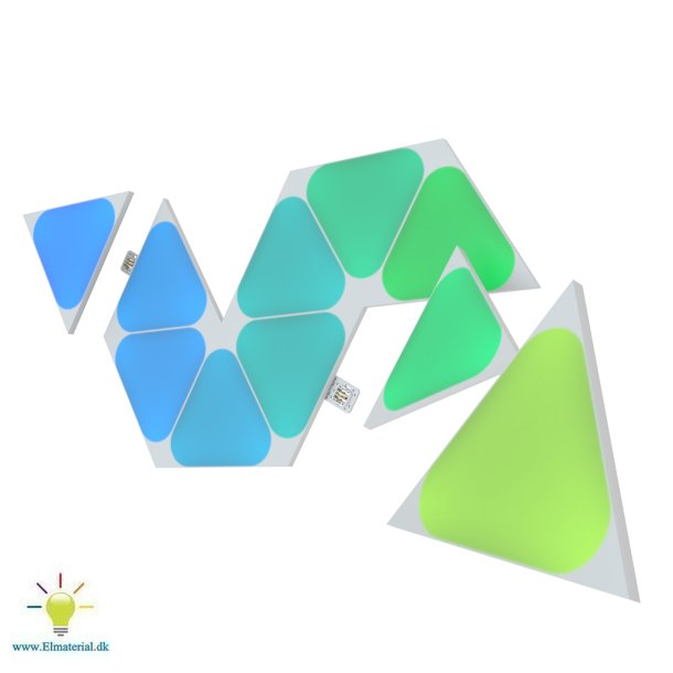 Nanoleaf triangles mini udvidelsespakke med 10 Paneler