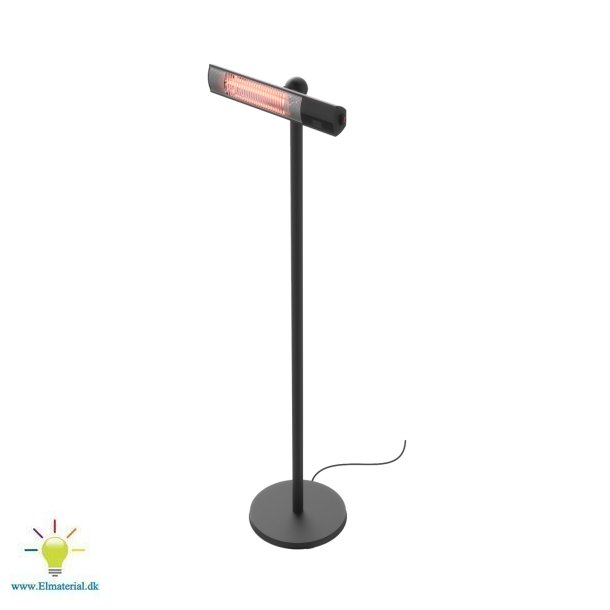 Hortus terrassevarmer gulv model 1500W, Sort