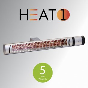 HEAT1 terrassevarmer ECO HIGH-LINE 2000W med fjernbetjening 