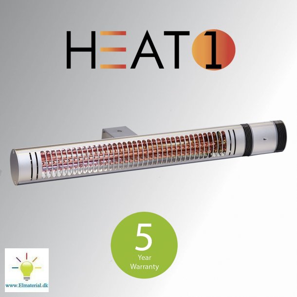 HEAT1 terrassevarmer ECO HIGH-LINE 2000W med fjernbetjening 