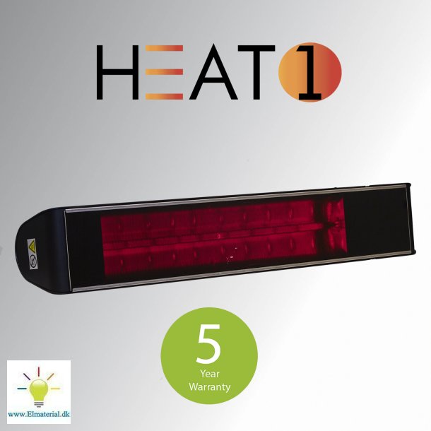 HEAT1 altanv&auml;rmare ECO PRO-LINE 2000W, 6 uppv&auml;rmningssteg