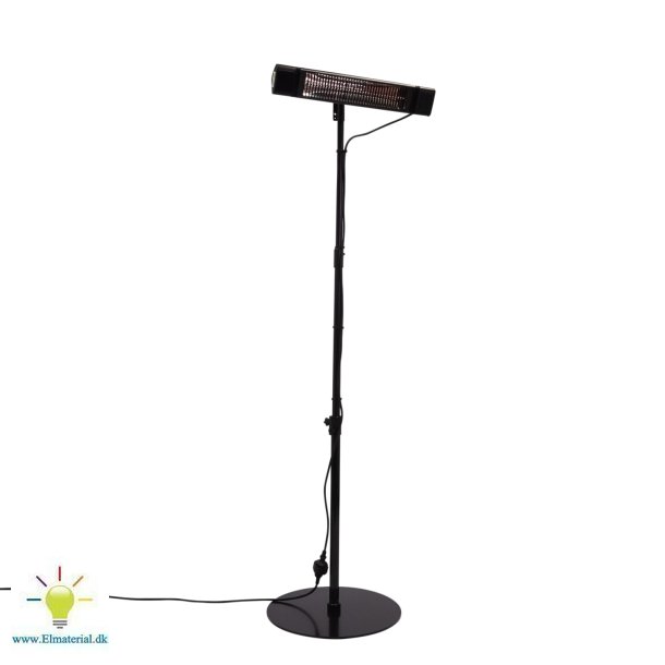 HEAT1 stativ med fast fot, h&ouml;jd 90-200 cm